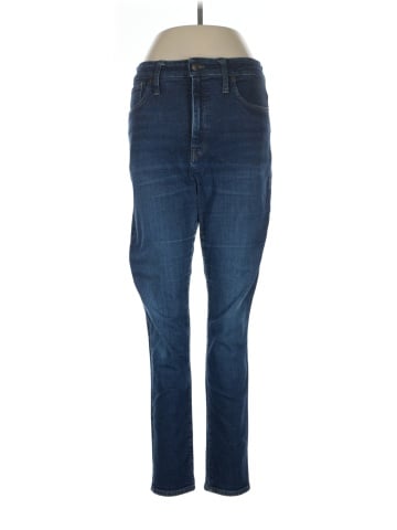 Madewell Curvy High-Rise Skinny Jeans in Orland Wash: TENCEL&trade; Denim Edition (view 1)