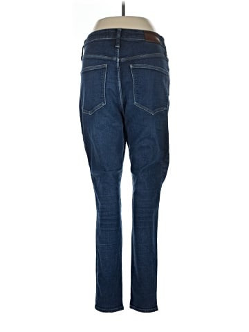 Madewell Curvy High-Rise Skinny Jeans in Orland Wash: TENCEL&trade; Denim Edition (view 2)