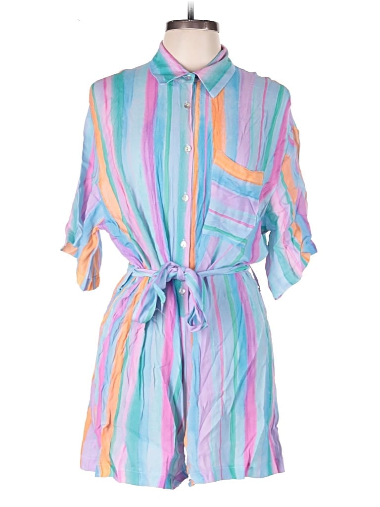 Frnch Romper In Blue