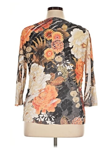 Jess & Jane 3/4 Sleeve T-Shirt (view 2)