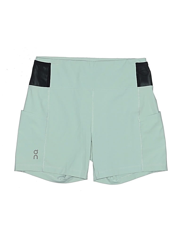 Pre-owned On Cloud Athletic Shorts In Green