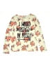 Mudd Ivory Long Sleeve Top Size 14 - photo 1