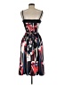 Double Zero Print Blue Cocktail Dress Size M - photo 2