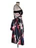Double Zero Print Blue Cocktail Dress Size M - photo 4