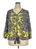 Ruby Rd. 100% Rayon Yellow 3/4 Sleeve Blouse Size 3X - photo 1
