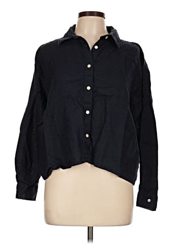 Ann Taylor Long Sleeve Button-Down Shirt (view 1)