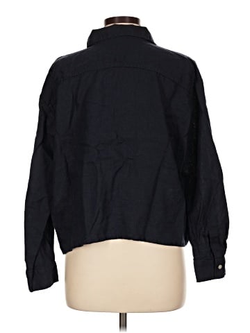 Ann Taylor Long Sleeve Button-Down Shirt (view 2)