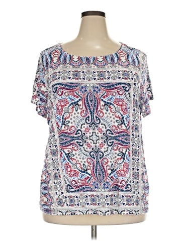 DressBarn Short Sleeve T-Shirt (view 1)