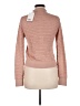 FRAME Pink Long Sleeve Silk Top Size M - photo 2