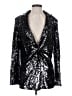Lovers + Friends 100% Polyester Silver Jacket Size S - photo 1