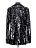 Lovers + Friends 100% Polyester Silver Jacket Size S - photo 2