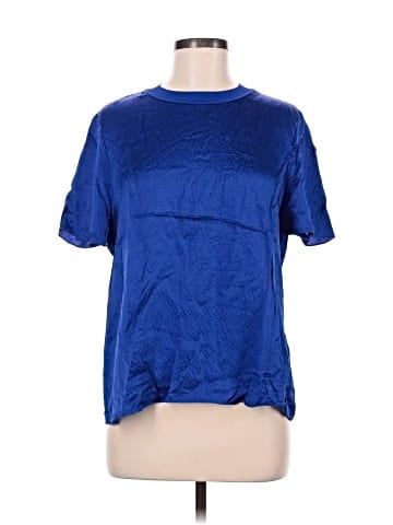 Rag & Bone Short Sleeve Silk Top (view 1)