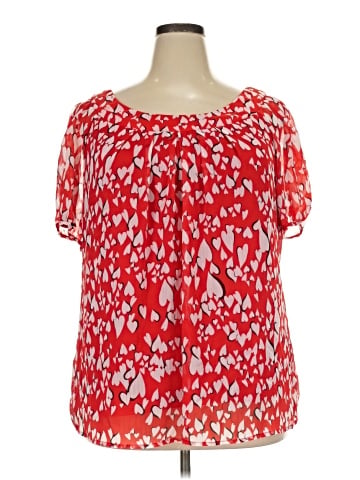 DressBarn Short Sleeve Blouse (view 1)