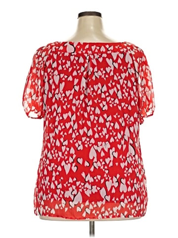DressBarn Short Sleeve Blouse (view 2)