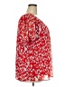 DressBarn 100% Polyester Red Short Sleeve Blouse Size 3X - photo 4