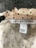 41Hawthorn Polka Dots Ivory Sleeveless Button-Down Shirt Size L - photo 7