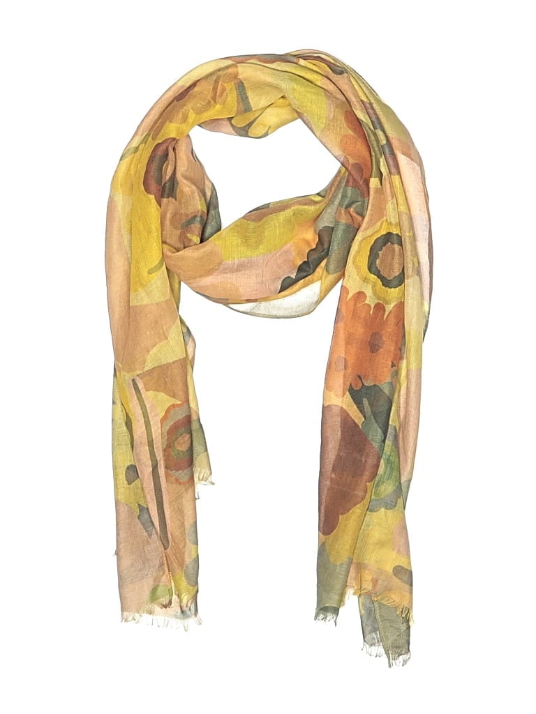Pre-owned Fraas Scarf In Yellow