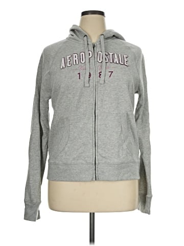 Aeropostale Zip Up Hoodie (view 1)