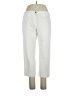 Eileen Fisher Solid Ivory Casual Pants Size L - photo 1