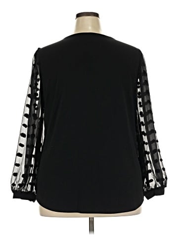 Adrianna Papell Long Sleeve Blouse (view 2)