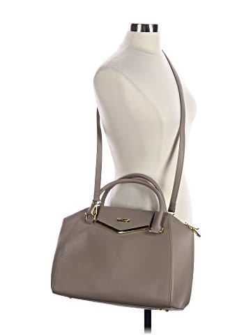 Joy & Iman Leather Satchel (view 2)