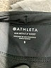 Athleta Chevron-herringbone Silver Athletic Shorts Size S - photo 3