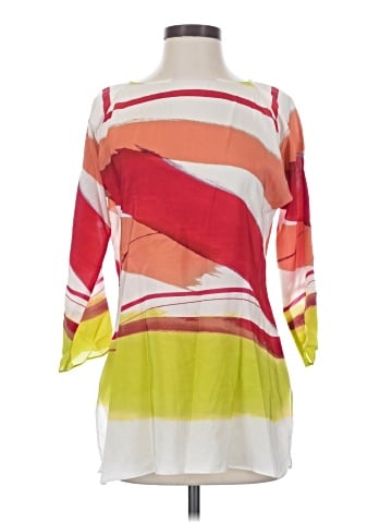 Lafayette 148 New York 3/4 Sleeve Blouse (view 1)