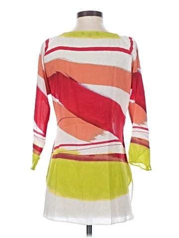 Lafayette 148 New York 3/4 Sleeve Blouse (view 2)