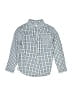 Class Club Checkered-gingham Blue Long Sleeve Button-Down Shirt Size 6 - photo 1
