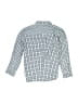 Class Club Checkered-gingham Blue Long Sleeve Button-Down Shirt Size 6 - photo 2