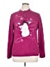 Christopher & Banks 100% Cotton Purple Pullover Sweater Size XL - photo 1
