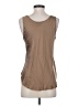 Vince. 100% Silk Tan Sleeveless Top Size S - photo 2