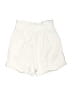 H&M Solid Ivory Shorts Size 6 - photo 2