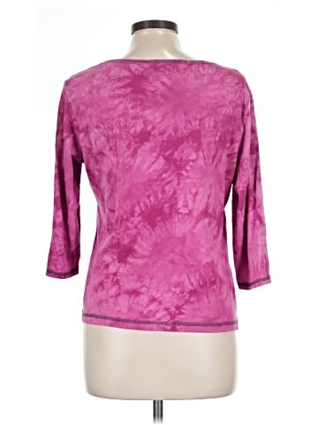 Christopher & Banks 3/4 Sleeve T-Shirt (view 2)