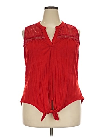 Signature Studio Sleeveless Blouse (view 1)