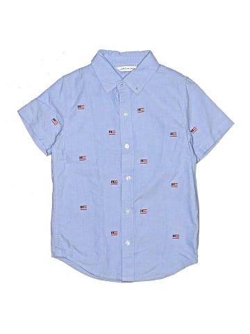 Janie and Jack Short Sleeve Button-Down Shirt (view 1)