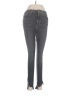 Topshop Chevron-herringbone Gray Jeans Size 28 waist - photo 1
