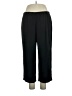 Eileen Fisher 100% Silk Solid Black Silk Pants Size L - photo 1