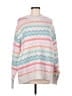 American Eagle Outfitters Chevron-herringbone White Pullover Sweater Size L - photo 1