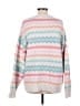 American Eagle Outfitters Chevron-herringbone White Pullover Sweater Size L - photo 2