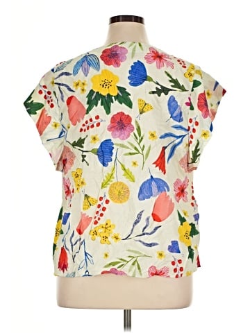 RACHEL Rachel Roy Short Sleeve Blouse (view 2)