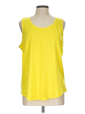 New York & Company Sleeveless T-Shirt (view 1)