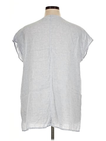 Sigrid Olsen Short Sleeve Blouse (view 2)