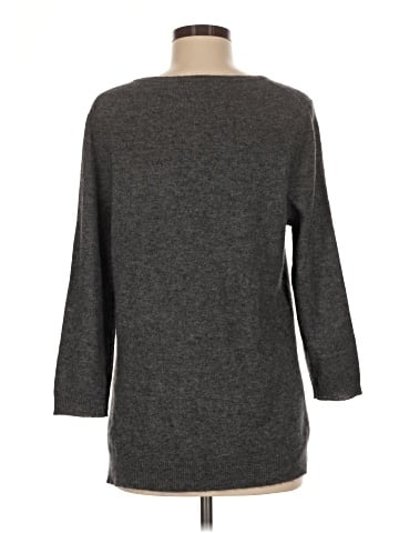 Neiman Marcus Cashmere Pullover Sweater (view 2)