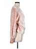 Akira Silver Long Sleeve Blouse Size L (estimated) - photo 4