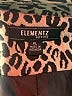 Elementz Animal Print Ivory Blazer Size L (petite) - photo 3