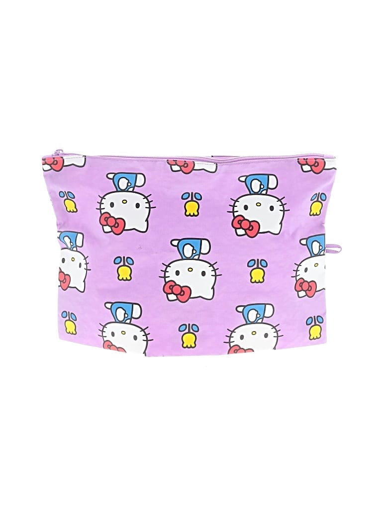 Pre-owned Hello Kitty Makeup Bag In Purple