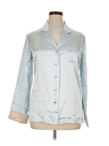 GINIA/RTW 3/4 Sleeve Silk Top (view 1)