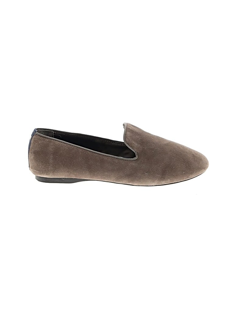 Pre-owned Birdies Flats In Gray