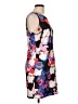 Bongo Graphic Black Cocktail Dress Size L - photo 4